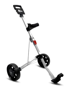 GolfBasic Two Wheel Deluxe Aluminium Trolley Trolleys