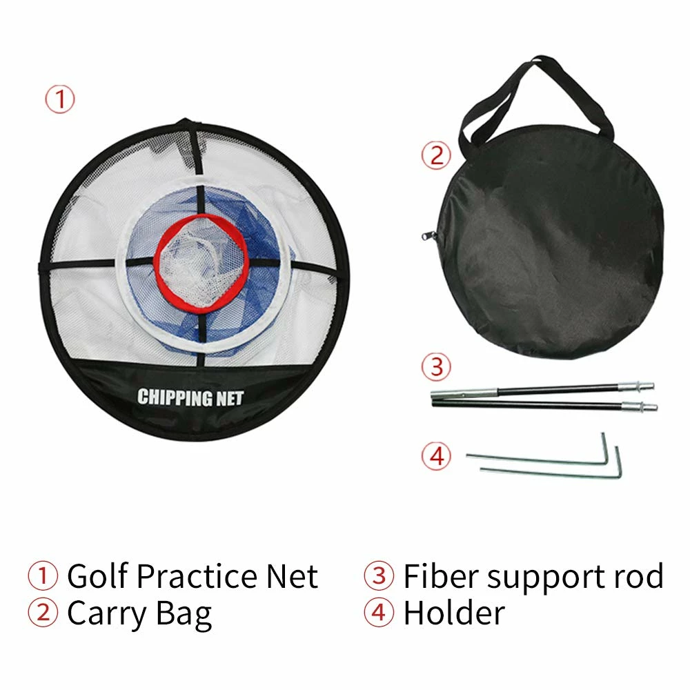 GolfBasic Golf Chipping Net Practice Net & Hitting Mats