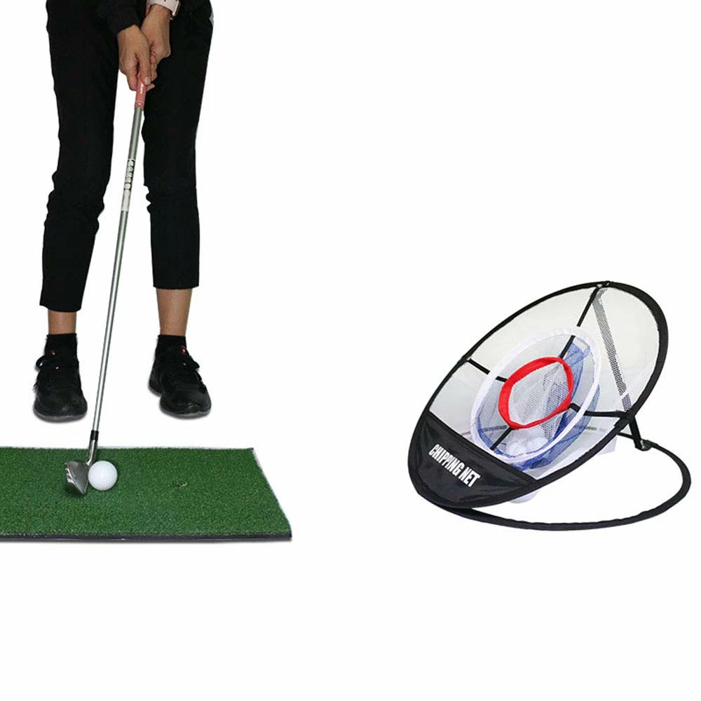 GolfBasic Golf Chipping Net Practice Net & Hitting Mats
