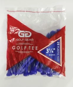 Golf Gear Plastic Golf Tees (3 Sizes)
