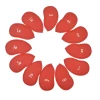 GolfBasic Iron Head Covers (12pcs Set) - Red