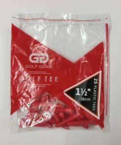 Golf Gear Plastic Golf Tees (3 Sizes)