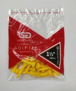 Golf Gear Plastic Golf Tees (3 Sizes)