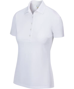 Apparels Greg Norman Women's Freedom Micro Pique Stretch Polo Tshirt (US Size)