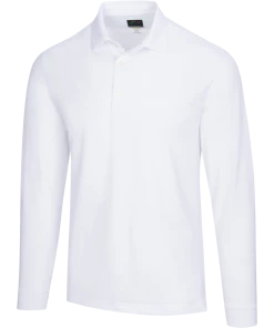 Apparels Greg Norman Freedom Long Sleeve Polo T-Shirt (US Size)