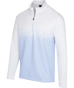 Greg Norman Sky Camo 1/4 Zip Pullover (US Size) Apparels