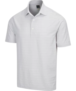 Apparels Greg Norman Men's Freedom Micro Stripe Polo T-Shirt (US Size)
