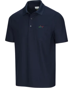 Greg Norman Protek Micro Pique Pocket Polo T-Shirt (US Size)