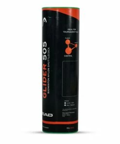 Shuttlecocks Head Glider 505 Nylon Shuttlecock (Green Cap)