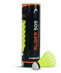 Shuttlecocks Head Glider 505 Nylon Shuttlecock (Green Cap)