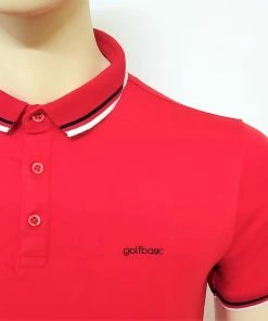GolfBasic Cotton Tshirts (Red)