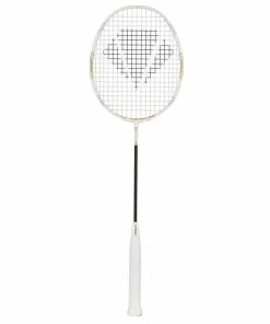 Carlton Kinesis Vortex 81 Unstrung Badminton Racquet G6 - White/Gold Carlton Badminton Rackets