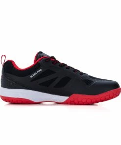 Footwear Li-Ning Ultra Pro Badminton Shoes (Black/Red)