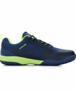 Li-Ning Ultra Pro Badminton Shoes (Navy/Lime)