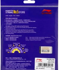 Li-Ning No.5 Badminton String (Assorted)