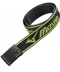 Apparels Mizuno Webbed Belt (Black/Lime)