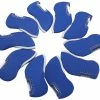 GolfBasic Neoprene Iron Face Covers - Blue