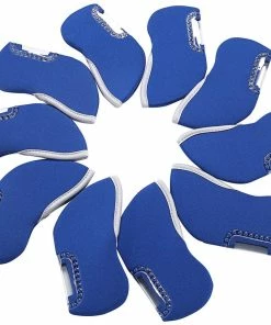 GolfBasic Neoprene Iron Face Covers - Blue