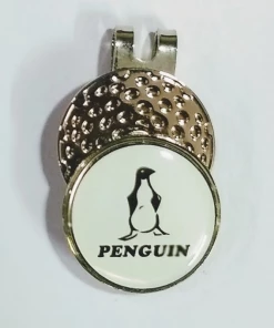 GolfBasic Penguin Magnetic Cap Clip & Ball Marker