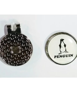 GolfBasic Penguin Magnetic Cap Clip & Ball Marker