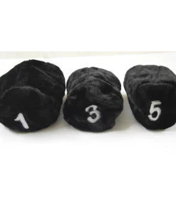 Penguin Fur Head Cover (set Of 3 Pcs)