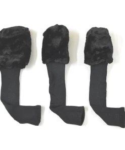 Penguin Fur Head Cover (set Of 3 Pcs)