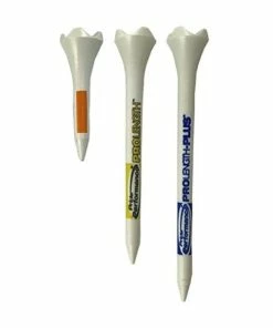 Pride Performance Plastic Golf Tees - 10 Pcs Pack