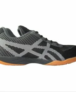 ProASE Synthetic Badminton Shoes Mesh (Black/Gray ) Footwear