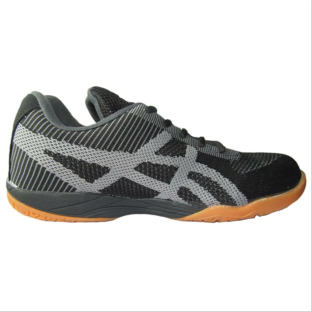 ProASE Synthetic Badminton Shoes Mesh (Black/Gray ) Footwear
