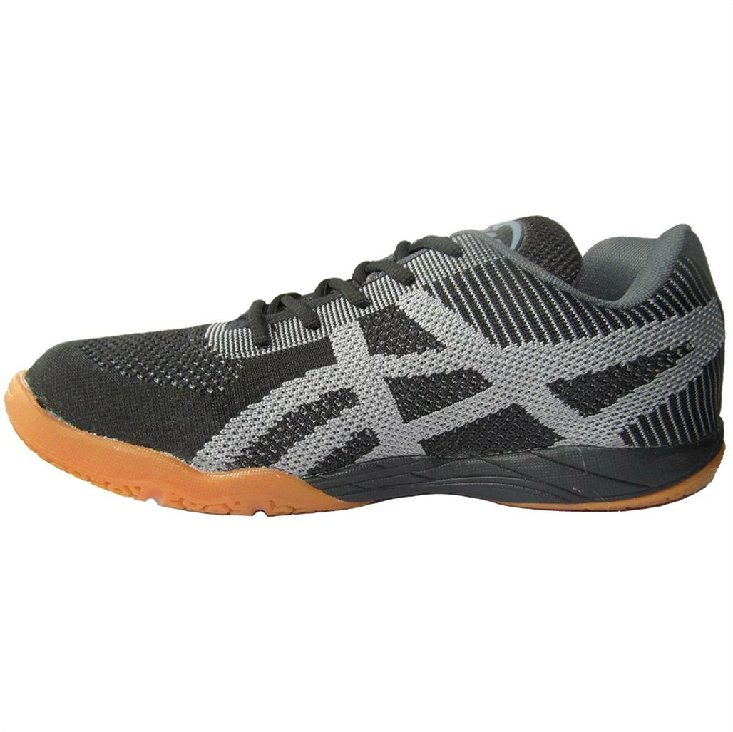 ProASE Synthetic Badminton Shoes Mesh (Black/Gray ) Footwear