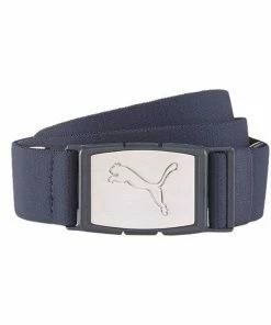 Puma Ultralite Stretch Belt- Navy Blue