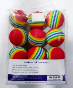 Swing Practice & Correction Tools GolfBasic Sponge Golf Balls For Practice (24 Ball Pack)