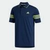 Adidas Ultimate 365 Blocked Polo Tshirt (Navy/Solar Yellow) (US Size) Apparels