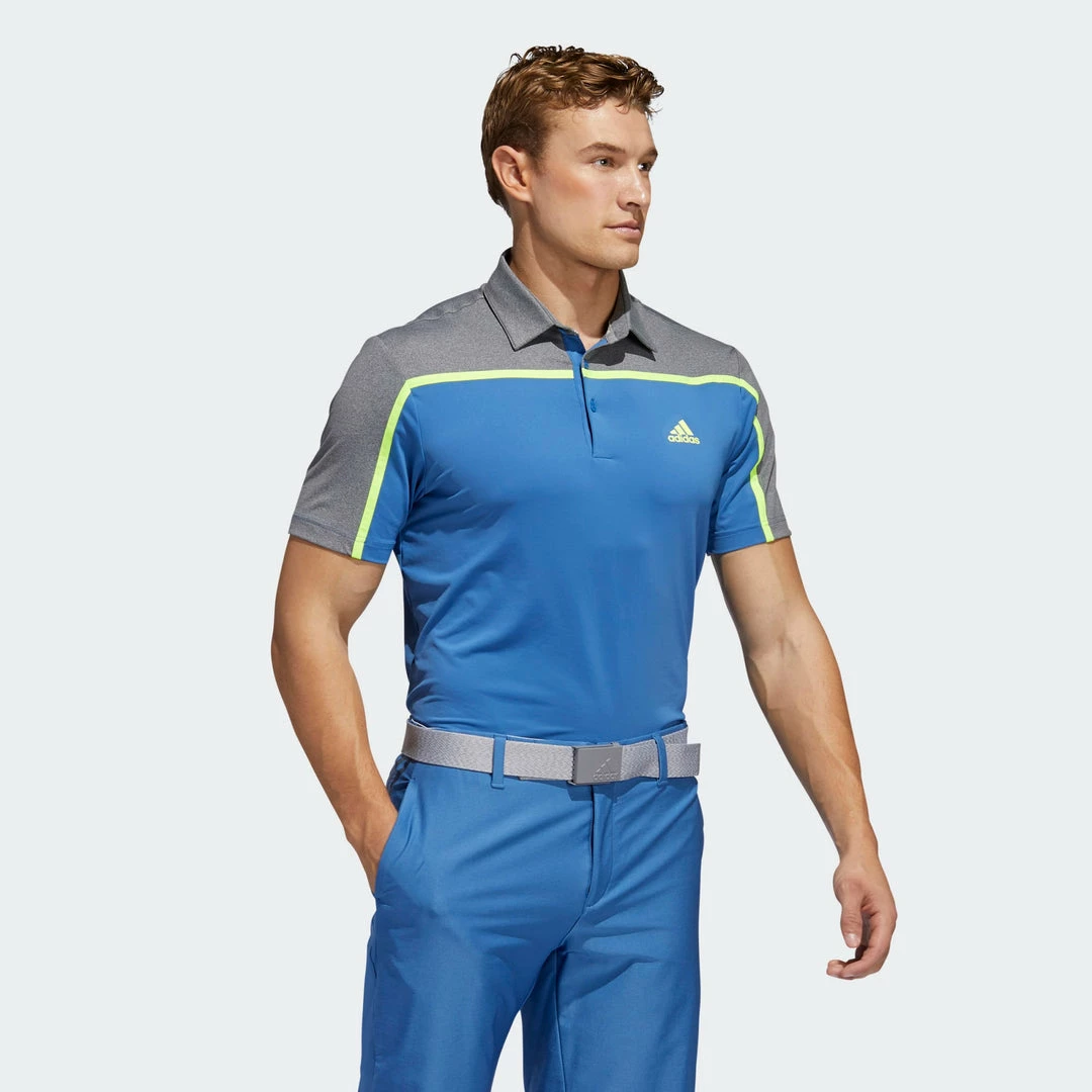Adidas Ultimate 365 Color Block Polo Tshirt (Blue/Grey) (US Size) Apparels