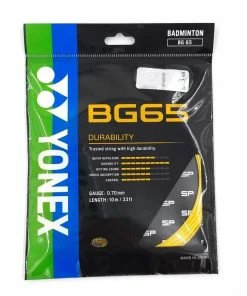 Yonex BG 65 Badminton String (Assorted)