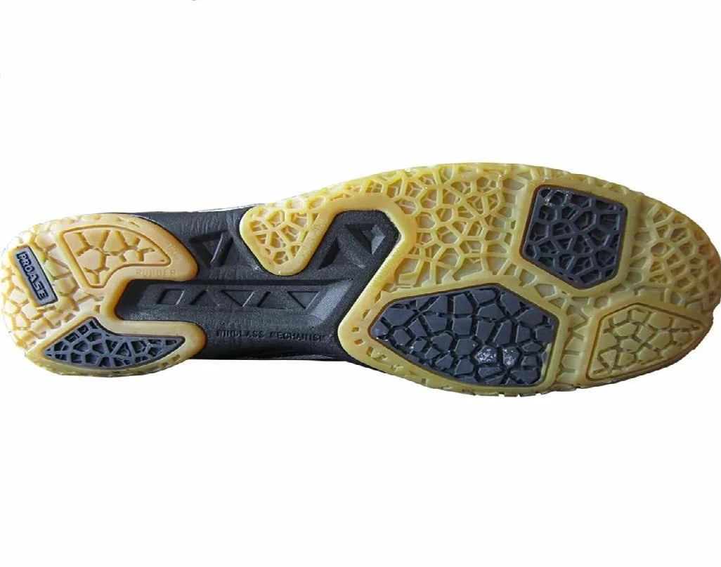 Footwear ProASE Men's Badminton Shoes (Black)