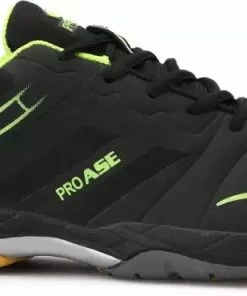 Footwear ProASE Men's Badminton Shoes (Black)
