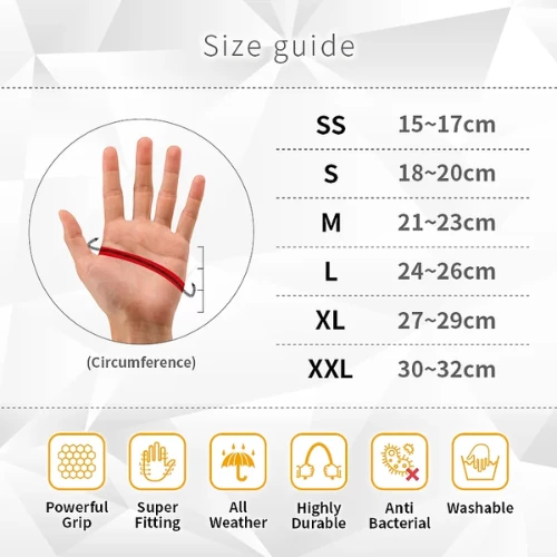 Fit39EX Fit39 Ex Japan Golf Glove LH (Black/Assorted)