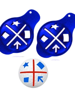 GolfBasic Golf Ball Marking Clips & Pen - Bundle Set Markers & Hat Clips