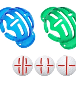 GolfBasic Golf Ball Marking Clips & Pen - Bundle Set Markers & Hat Clips