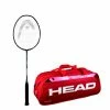 Head Badminton Rackets Head Octane Pro Strung Badminton Racket With Inferno 70 Kit Bag Free