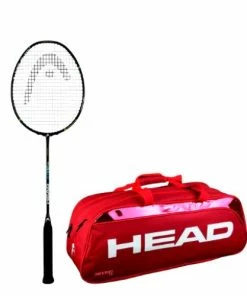 Head Badminton Rackets Head Octane Pro Strung Badminton Racket With Inferno 70 Kit Bag Free