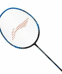 Li-Ning 3D Caliber X Combat Unstrung Badminton Racket (Charcoal/Blue)