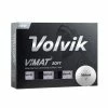 Volvik Vimat Soft Matte White Golf Balls