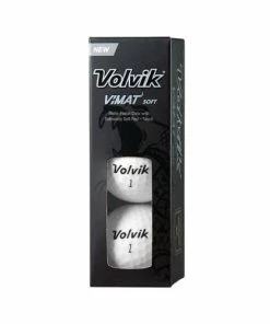 Volvik Vimat Soft Matte White Golf Balls