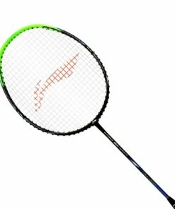 Li-Ning Badminton Rackets Li-Ning G-Force 3500 Superlite Strung Badminton Racquet (Black/Green)