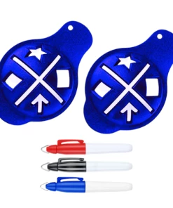 GolfBasic Leather Ball Pouch -Assorted Color