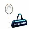 Head Badminton Rackets Head Tenor X Unstrung Badminton Racket With Head Inferno 50 Kit Bag Free
