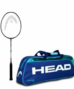 Head Octane Tour Unstrung Badminton Racket With Head Inferno 50 Kit Bag Free