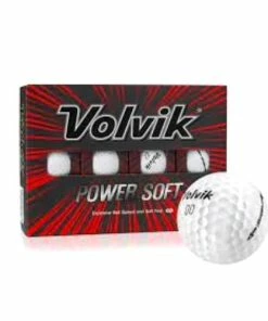 Volvik Power Soft White Golf Balls